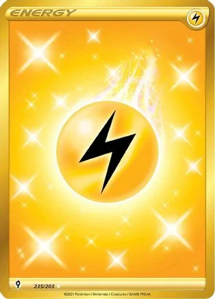 Lightning Energy (Secret) 235/203 - SWSH07 Evolving Skies Holofoil