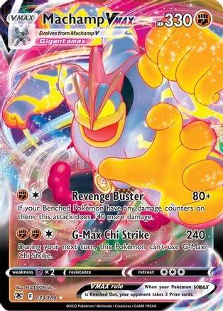 Machamp VMAX 073/189 - SWSH10 Astral Radiance Holofoil