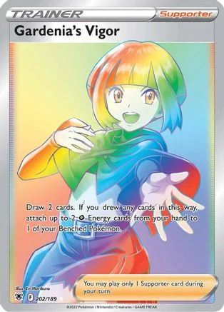 Gardenia's Vigor (Secret) 202/189 - SWSH10 Astral Radiance Holofoil