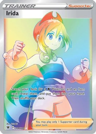 Irida (Secret) 204/189 - SWSH10 Astral Radiance Holofoil
