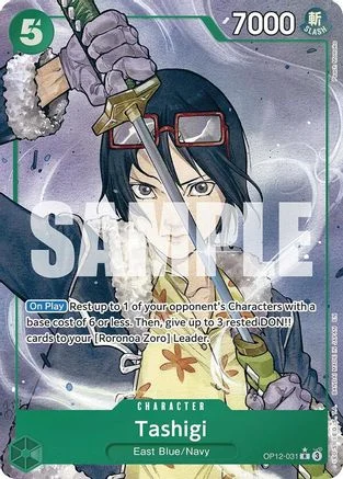 Tashigi (Alternate Art) (OP12-031) - Legacy of the Master Foil