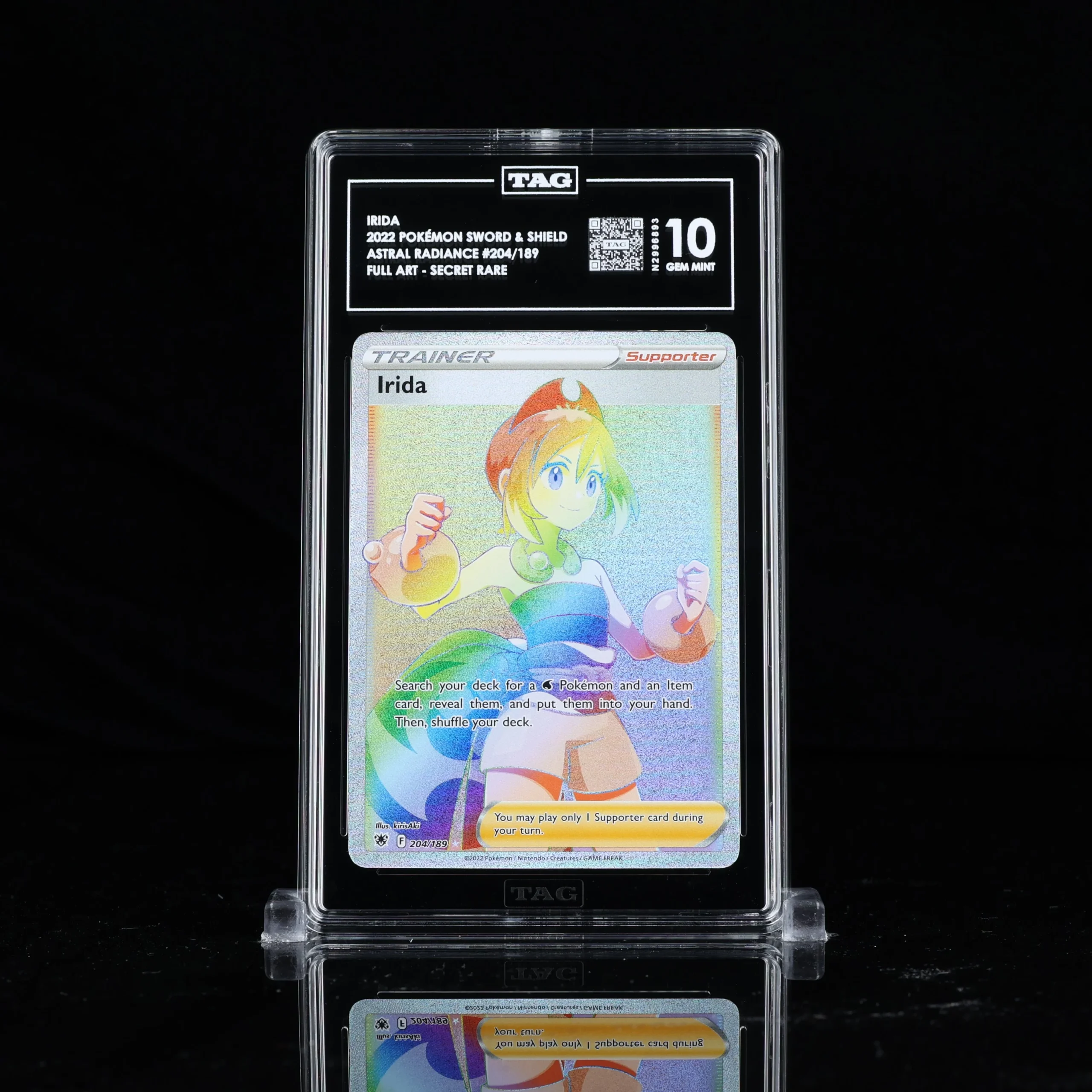 Irida Secret Rare Astral Radiance 204/189 TAG 10 - Josh's Cards