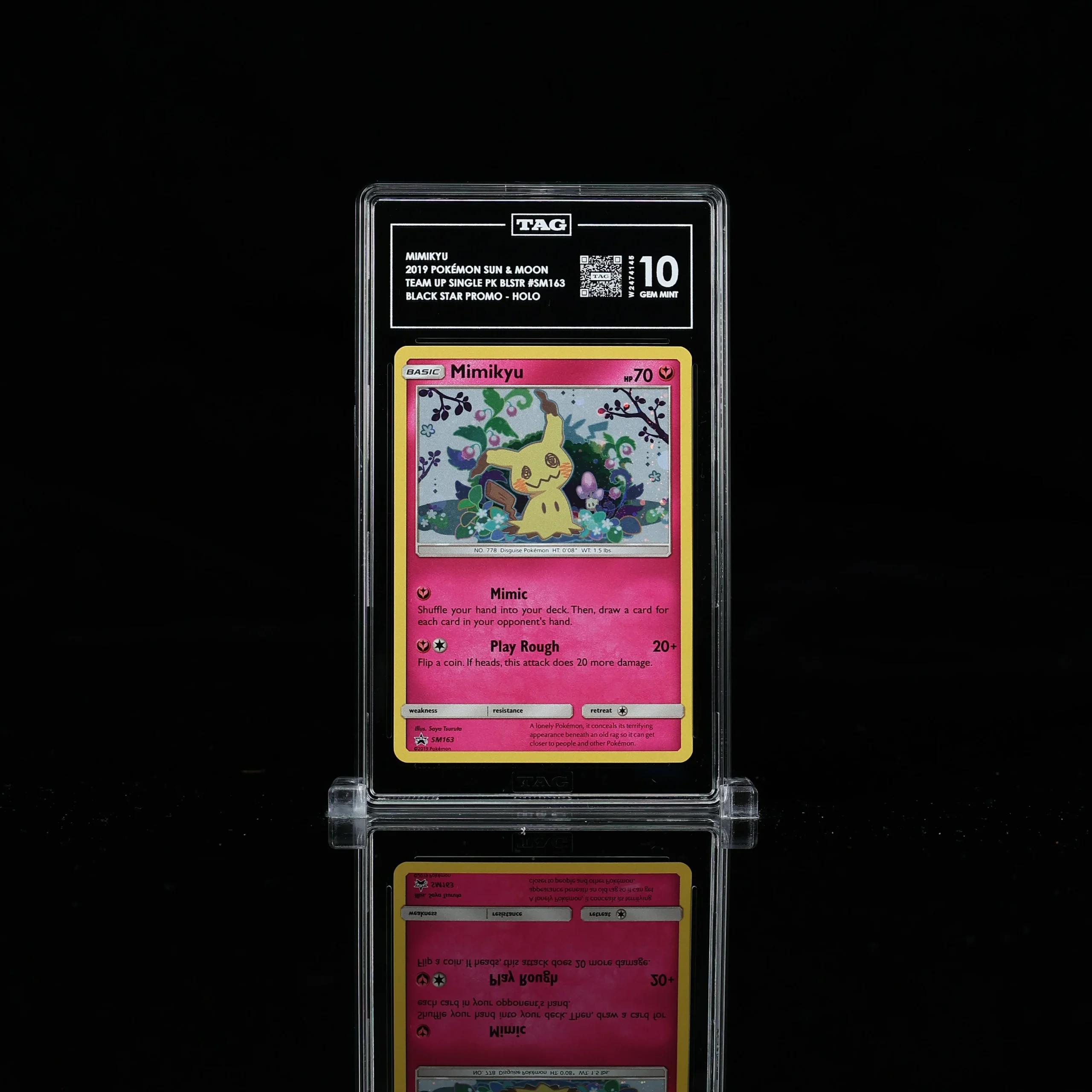 Mimikyu Sun & Moon Promos SM163 TAG 10 - Josh's Cards